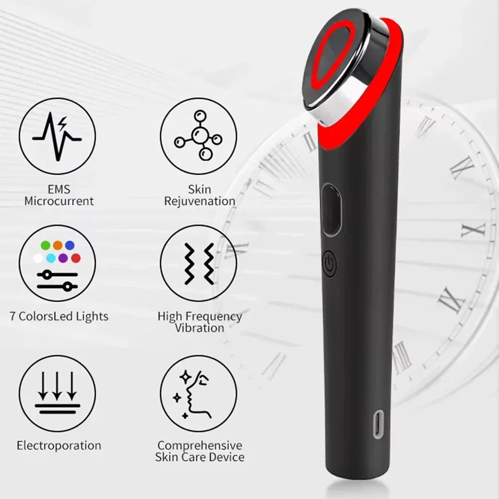Age-R Booster Pro | 7-Colour LED + EMS Microcurrent Facial Lifting Device