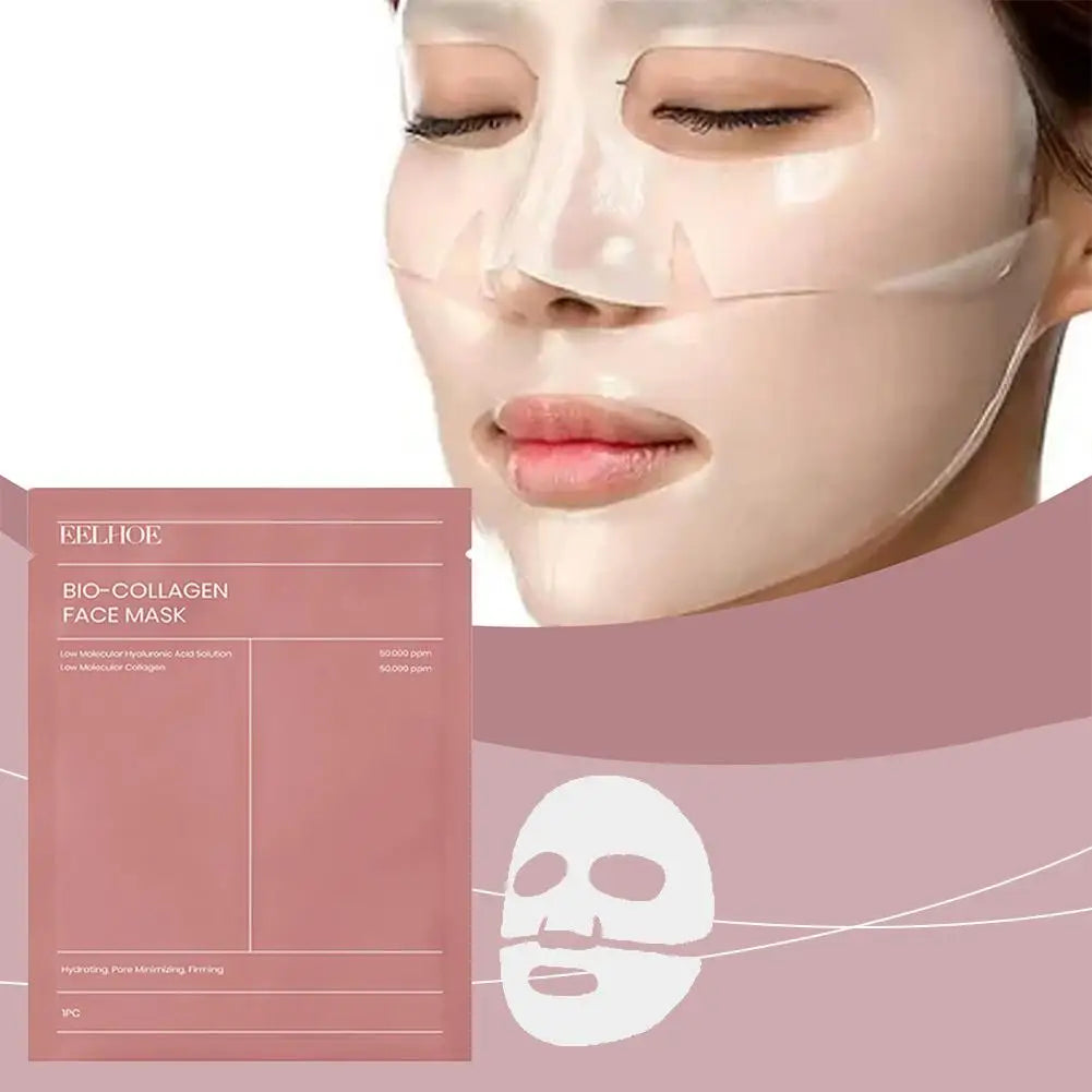 Bio Collagen Face Mask - 5 Pack | Deep Hydrating Anti-Wrinkle Overnight Treatment