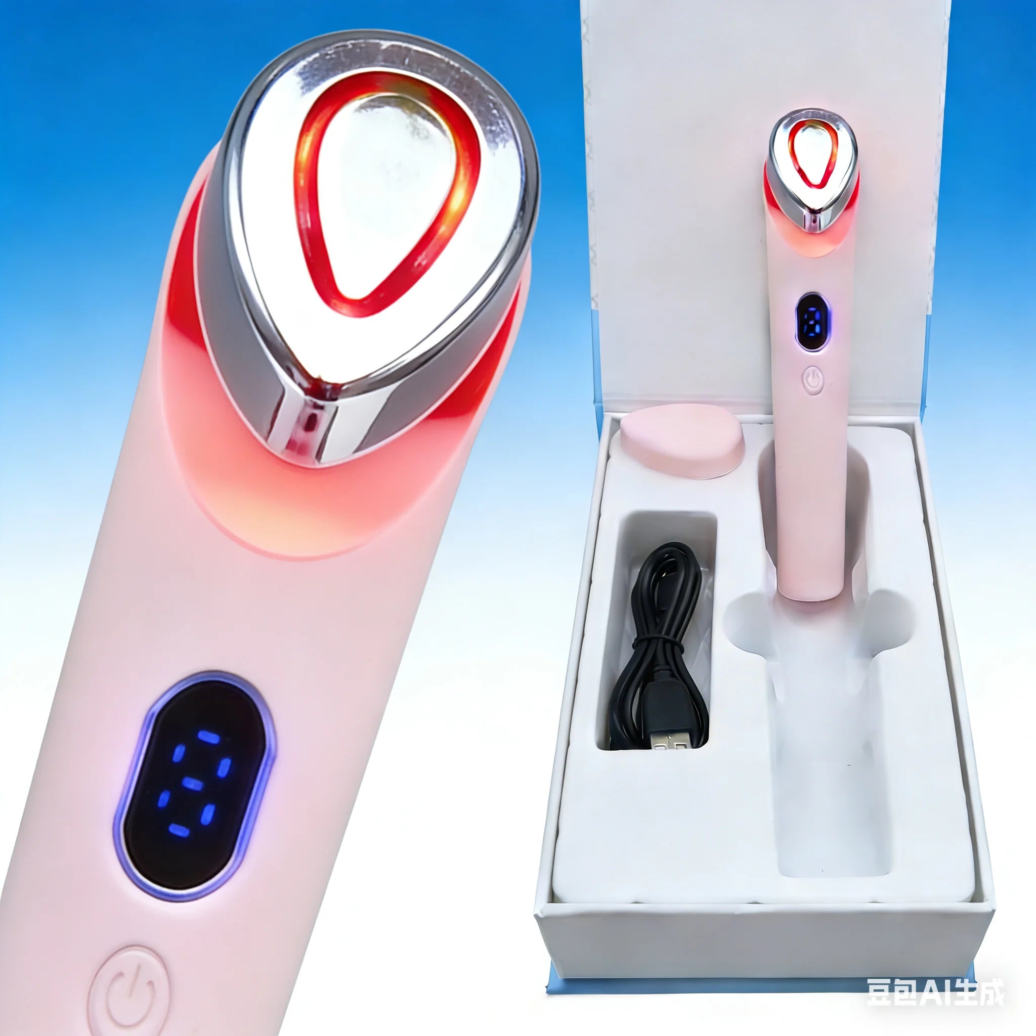 Age-R Booster Pro | 7-Colour LED + EMS Microcurrent Facial Lifting Device